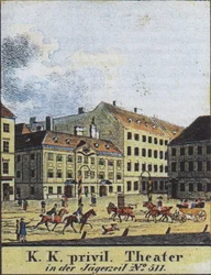 Theater an der Wien, Wiedeń, początek XIX w.