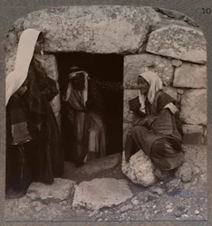Grób Łazarza, Betanii, ok. 1900