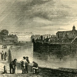 Fosa w Wieży, ok. 1872 r.