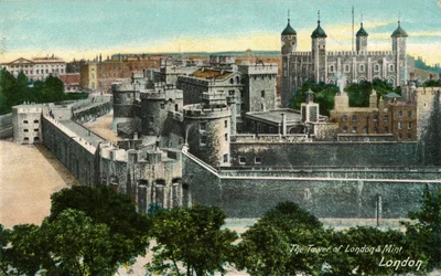 Tower of London & Mint, Londyn, ok. 1910.