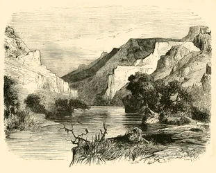 Dolina Tempe, 1890.