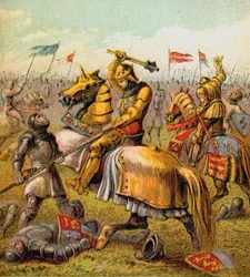 Wojna Róż, 1455-1485, c1850