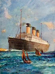 Majestic White Star Liner, .