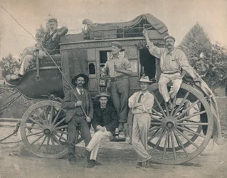 Trener Zambesi, ok. 1900.