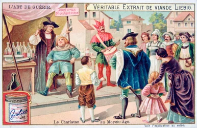 Szarlatan średniowiecza, ok. 1900