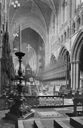 Chór, Katedra w Chester, Cheshire, 1924-1926