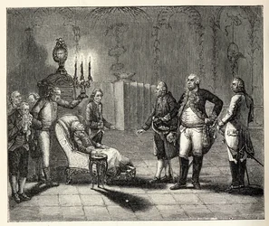Śmierć Fryderyka II 17 sierpnia 1786 r.