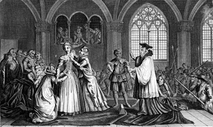 Egzekucja Marii Królowej Szkotów, 1587, XVIII w.