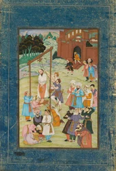Powieszenie al-Hallaj w 922, koniec XIX wieku
