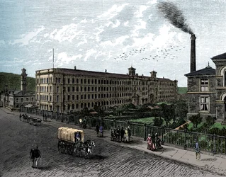Młyn w Saltaire, ok. 1880
