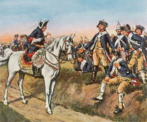 Ranek po ataku na Hochkirch, 14 października 1758, 1936.