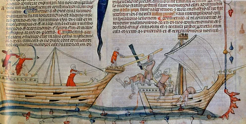 Bitwa morska, ok. 1340