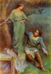 „Pawica natychmiast zamieniła się w dziewicę”, 1917.