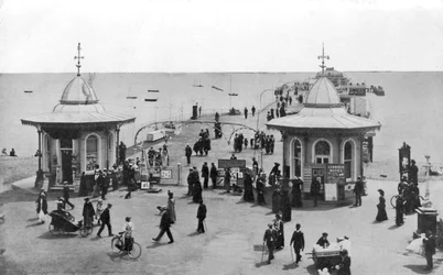 Molo, Worthing, West Sussex, c1900-c1920