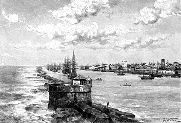 Port Recife, Brazylia, 1895