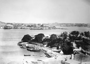 Nabrzeże, Sydney, Nowa Południowa Walia, Australia, 1870-1880