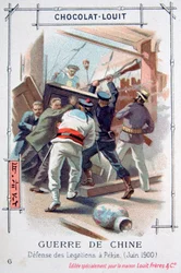 Opór sztabu dyplomatycznego w Pekinie, Chiny, Rebelia Bokserów, czerwiec 1900