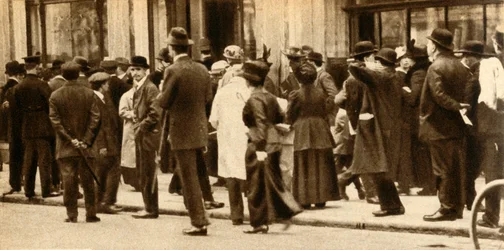 Zatonięcie Lusitanii, maj 1915, 1933.