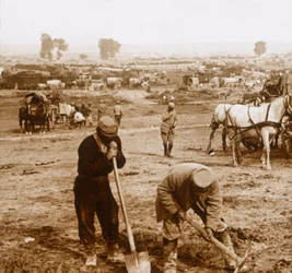Stacja, Bray-sur-Somme, północna Francja, c1914-c1918
