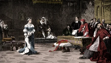 Proces królowej Katarzyny, 1529 1905.