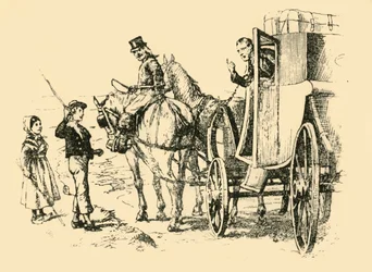 Spotkał ich powóz nauczycielski, 1907.