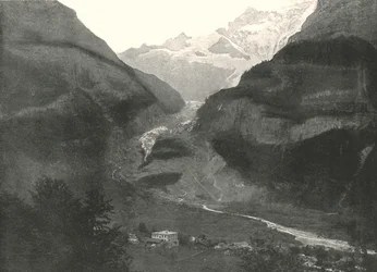 Dolina, Grindenwald, Szwajcaria, 1895.