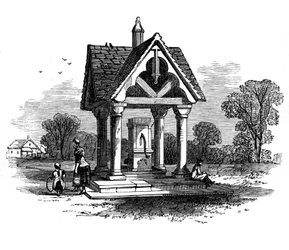 Studnia na Ockley Green, Surrey, XIX wiek