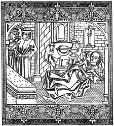 Żona Ksantusa śpi, 1485 1964