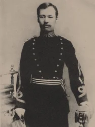 Młody Mori Ogai 1862-1922 w Niemczech po nominacji na pierwszego lekarza wojskowego, 188