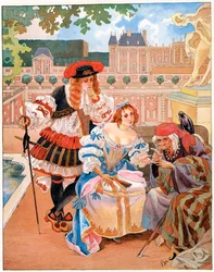 Młodość Ludwika XIV, ok. 1920 r.