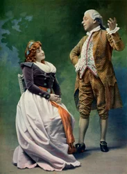 Teatr Miejski De La Gaite - La Montansier - Pani Rejane. Saint-Phar: M. Coquelin Aine, 1904.
