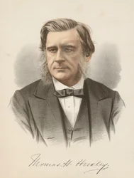 Thomas Henry Huxley, angielski biolog, ok. 1880 r.