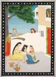 Toaleta Radhy, ok. 1810-1820.