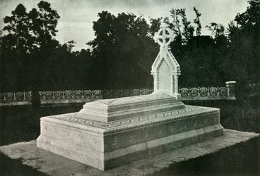 Grób Lady Canning w Barrackpore, 1925.