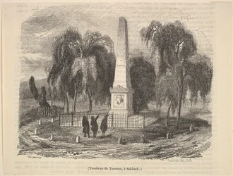 Grób Turenne w Salsbach, 1835-78.
