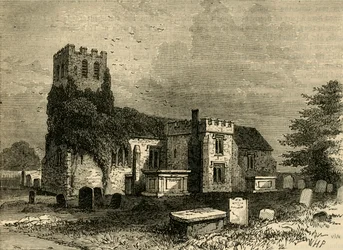 Kościół Tottenham, c1876.