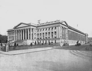 Budynek Skarbu, Waszyngton DC, USA, ok. 1900.