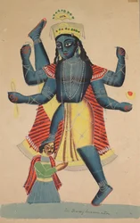 Trivikrampada Trzy kroki Wisznu, 1500s.