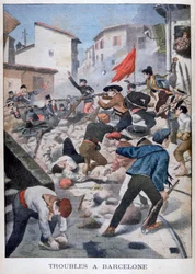 Kłopoty w Barcelonie, 1902