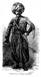 Bej turecki z Bitless, Kurdystan, XIX w.