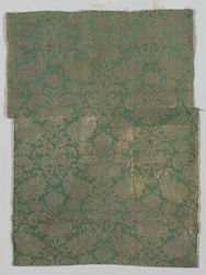 Dwie długości tkaniny, 1500s.