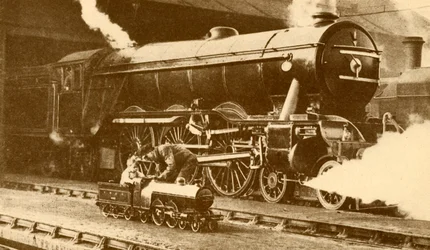 Dwa handlu, c1930.
