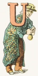 U - Lichwiarz - Alfabet Dziecięcy, Edycje Gordinne 1920 (grafika)