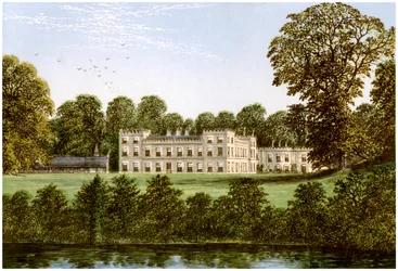 Ugbrooke, Devon, dom Lorda Clifforda, ok. 1880 r.
