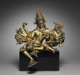Uma-Maheshwara, 1300s.