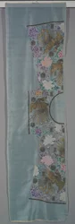 Nieoszlifowana szata: Prawidłowy prawy panel przedni i tylny, c. 1890.