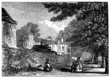 Upper Flask Tavern, Hampstead Heath, rezydencja George