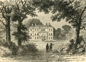 Vane House, 1800, c1876.