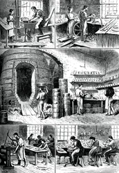 Różne procesy garncarskie, c1880