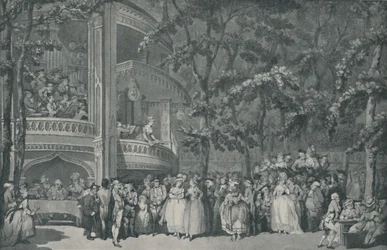 Ogrody Vauxhall, 1785, 1920